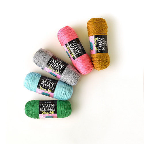 Introducing Main Street Yarns Shiny + Soft Worsted LoveKnitting